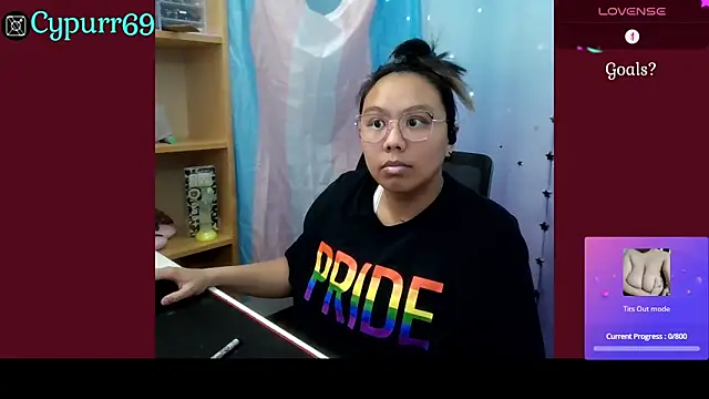 Snapshot of Cypurr chatting on June 21, 10:12 pm Cypurr online show from June 21, 10:12 pm