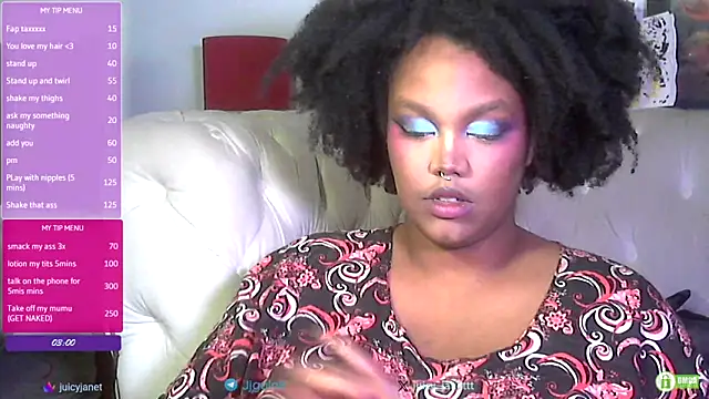 juicy janet online show from March 24, 3:39 pm