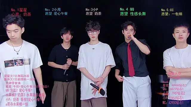 Snapshot of KOboys-818 chatting on June 20, 3:20 am KOboys-818 online show from June 20, 3:20 am