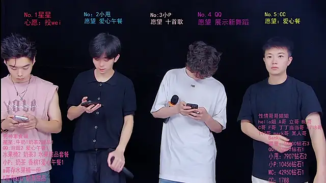 Snapshot of KOboys-818 chatting on June 27, 3:22 am KOboys-818 online show from June 27, 3:22 am