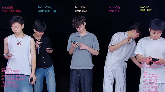 Snapshot of KOboys-818 chatting on July 1, 2:57 am KOboys-818 online show from July 1, 2:57 am