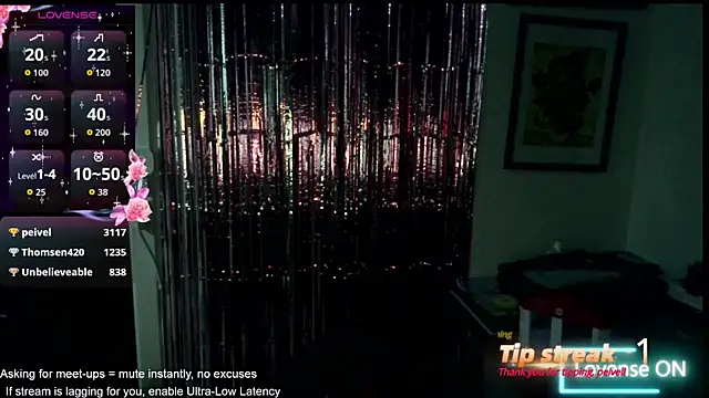 CutieTracer online show from May 7, 11:43 pm