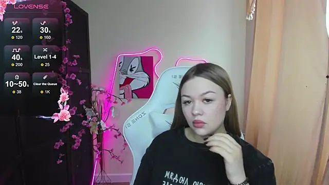 AmeliePeach online show from April 6, 1:47 am