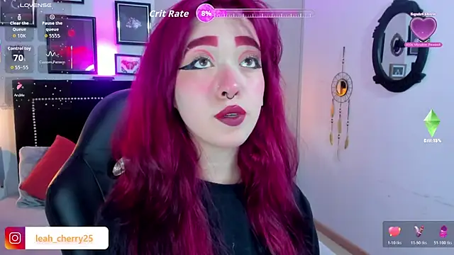 Leah cherry online show from July 22, 9:17 pm