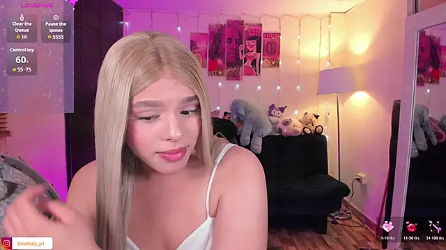Snapshot of Melody_p chatting on June 6, 8:02 pm Melody p online show from June 6, 8:02 pm