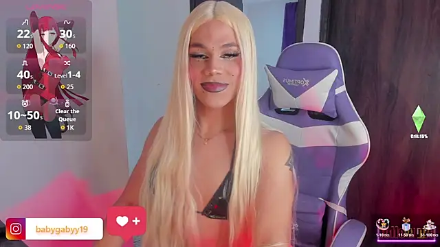 Snapshot of DeliGaby chatting on May 28, 9:34 pm DeliGaby online show from May 28, 9:34 pm