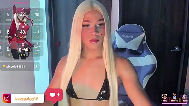 Snapshot of DeliGaby chatting on June 5, 12:44 pm DeliGaby online show from June 5, 12:44 pm