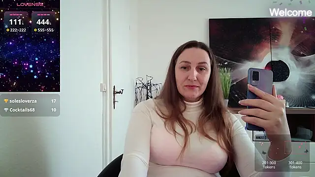 Snapshot of Yevgeshka-Milashka chatting on March 6, 6:30 am Yevgeshka-Milashka online show from March 6, 6:30 am