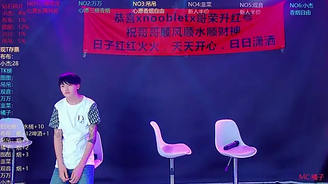 M-handsome-boy online show from July 12, 11:12 am