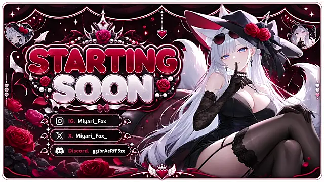 MiyariFox online show from July 8, 5:56 am