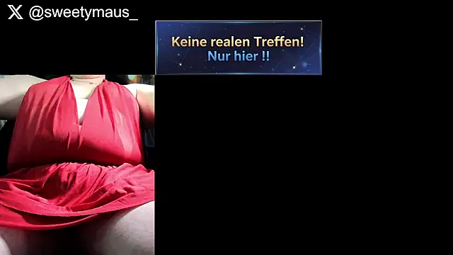 Sweety Maus online show from July 10, 3:36 pm