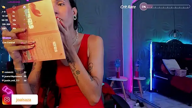 joaisaza online show from March 5, 9:05 am