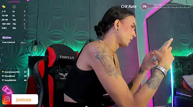 joaisaza online show from March 10, 11:10 am