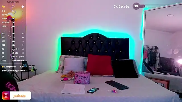 joaisaza online show from October 5, 6:45 am