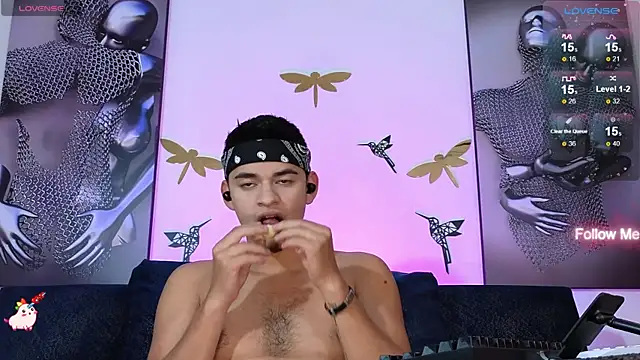 Snapshot of VikoHands chatting on December 12, 12:16 am VikoHands online show from December 12, 12:16 am