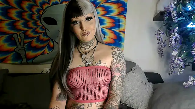 Snapshot of RoxxyInk chatting on January 9, 10:31 pm RoxxyInk online show from January 9, 10:31 pm