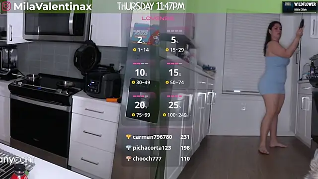 MilaValentina online show from March 14, 3:48 am