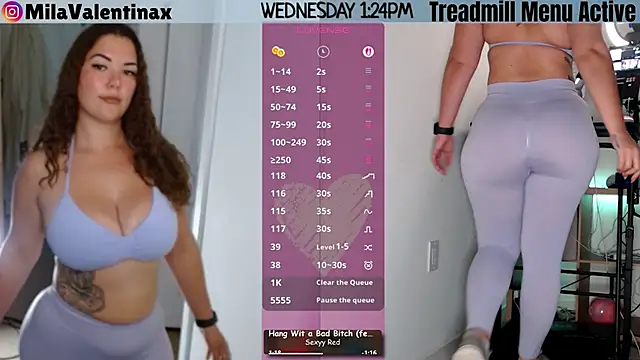 MilaValentina online show from April 22, 5:25 pm