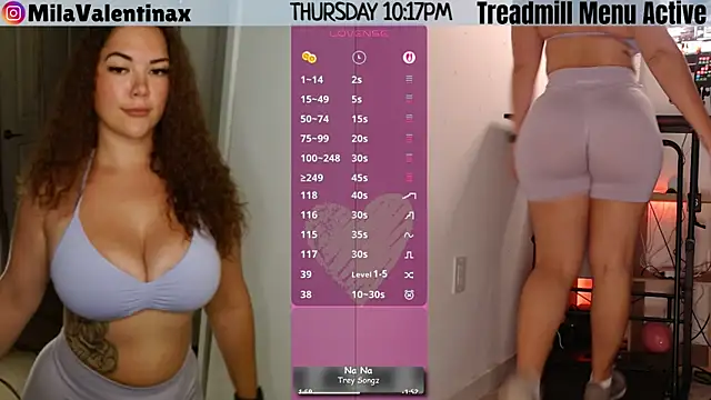 Snapshot of MilaValentina chatting on May 22, 2:19 am MilaValentina online show from May 22, 2:19 am