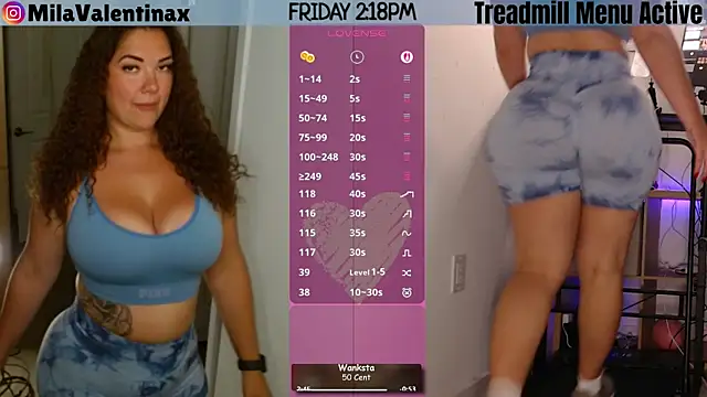 Snapshot of MilaValentina chatting on June 12, 6:18 pm MilaValentina online show from June 12, 6:18 pm