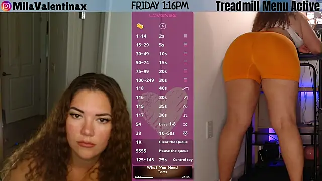 Snapshot of MilaValentina chatting on June 26, 5:17 pm MilaValentina online show from June 26, 5:17 pm