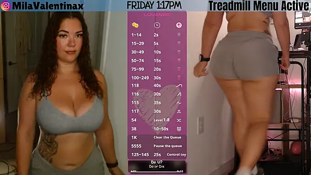 Snapshot of MilaValentina chatting on July 3, 5:19 pm MilaValentina online show from July 3, 5:19 pm
