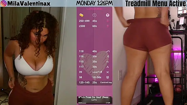 Snapshot of MilaValentina chatting on July 13, 5:27 pm MilaValentina online show from July 13, 5:27 pm