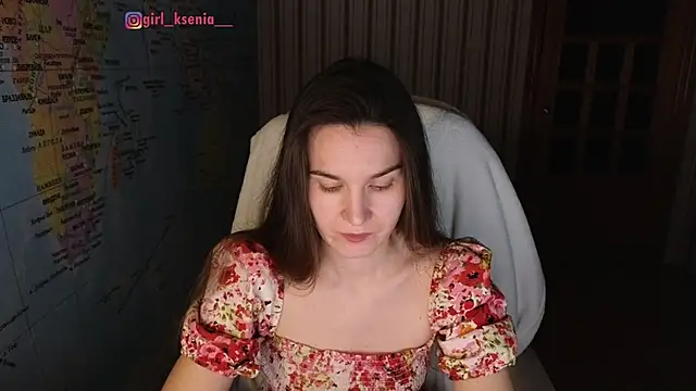 Girl Ksenia online show from March 21, 11:45 pm