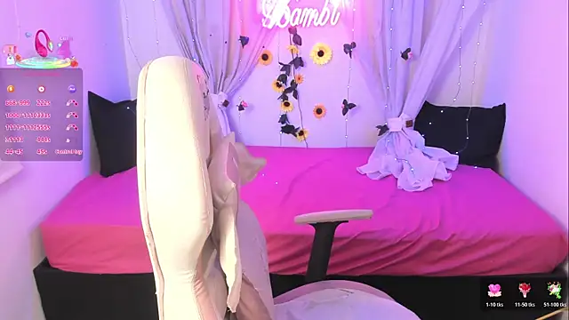 sweetbambi23 online show from June 6, 1:54 am