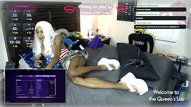 QueenofWhiteIce online show from January 7, 4:50 am