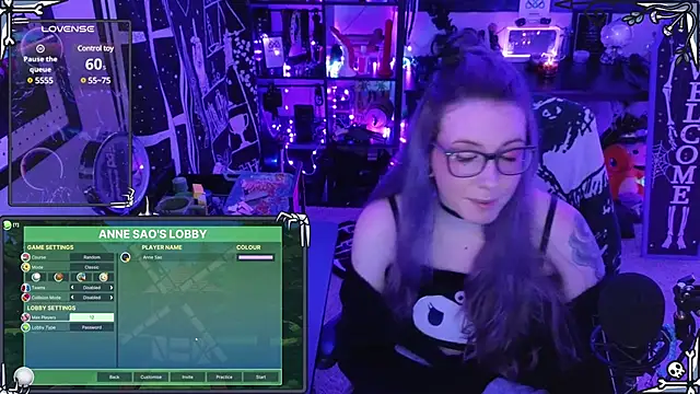 Snapshot of AnneSao chatting on December 2, 1:14 am AnneSao online show from December 2, 1:14 am