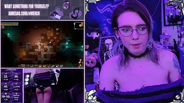 Snapshot of AnneSao chatting on December 18, 12:17 am AnneSao online show from December 18, 12:17 am