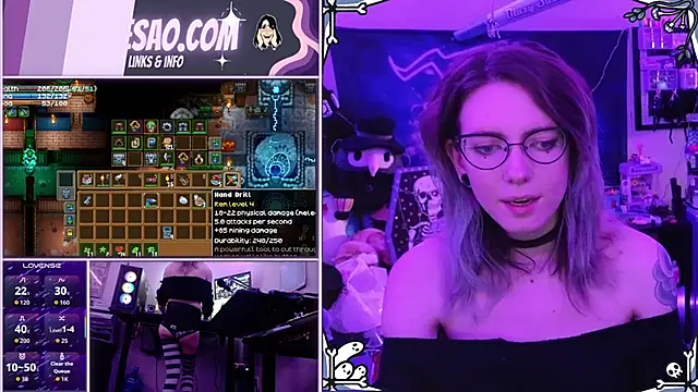 Snapshot of AnneSao chatting on December 19, 12:17 am AnneSao online show from December 19, 12:17 am