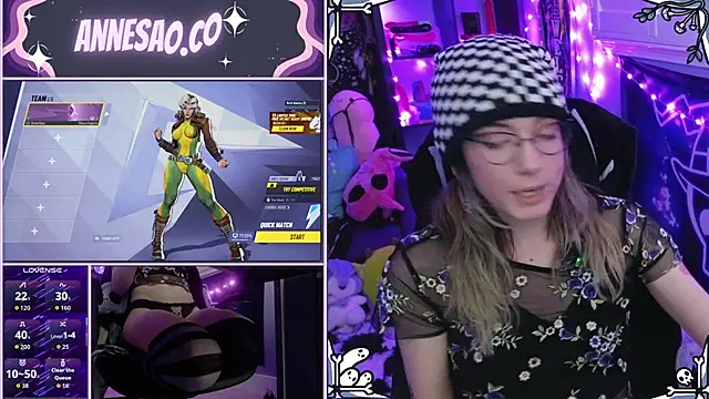 AnneSao online show from February 9, 12:25 am