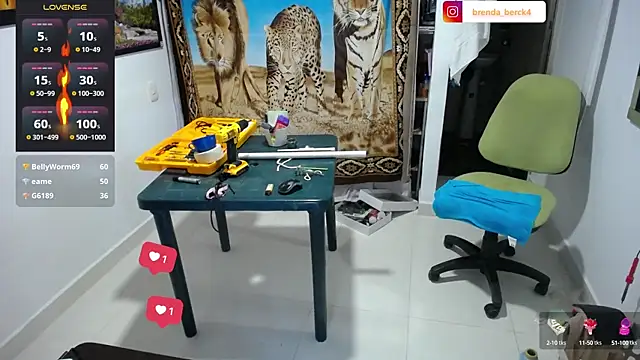 Brenda Berck  online show from March 4, 12:07 am