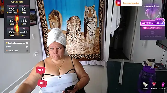 Brenda Berck  online show from March 5, 2:01 pm