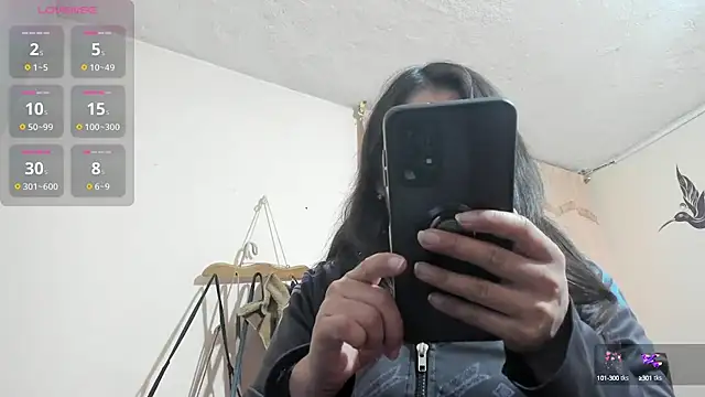 Snapshot of latinfemale chatting on February 21, 1:44 am latinfemale online show from February 21, 1:44 am