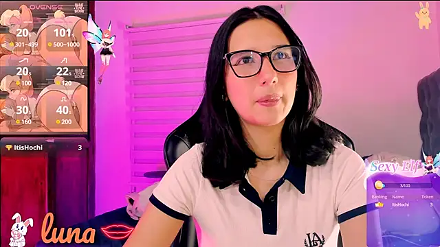 Snapshot of Luniverse chatting on January 8, 11:19 pm Luniverse online show from January 8, 11:19 pm