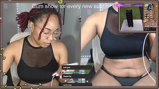 Snapshot of Cheybaaee chatting on January 29, 2:40 am Cheybaaee online show from January 29, 2:40 am