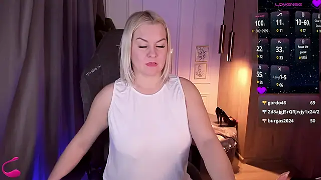 YolandaKiss online show from March 1, 11:15 pm