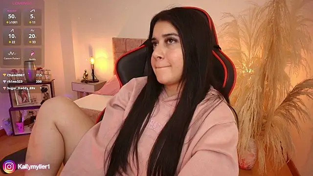 Snapshot of KallyMyller1 chatting on January 29, 10:11 pm KallyMyller1 online show from January 29, 10:11 pm