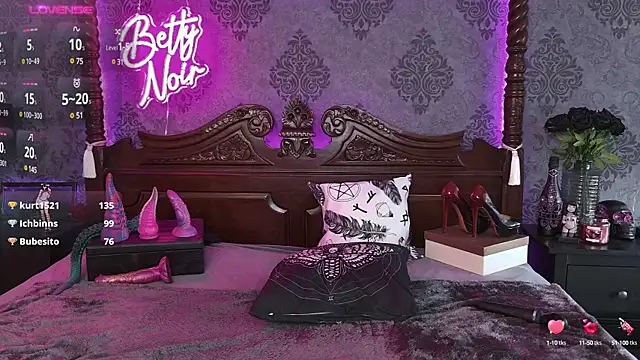 BettyNoir online show from March 4, 11:29 am