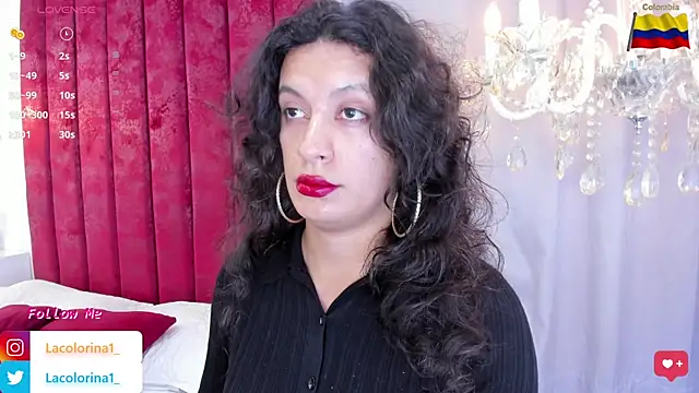 Snapshot of LaColorina_ chatting on February 25, 5:30 am LaColorina online show from February 25, 5:30 am