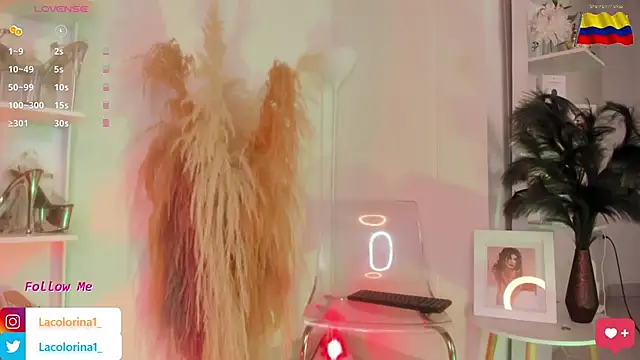 Snapshot of LaColorina_ chatting on November 5, 4:07 pm LaColorina online show from November 5, 4:07 pm