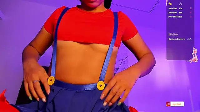 alysson 18 online show from November 12, 1:11 pm