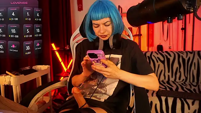 CyberXGoddess online show from March 1, 2:24 am