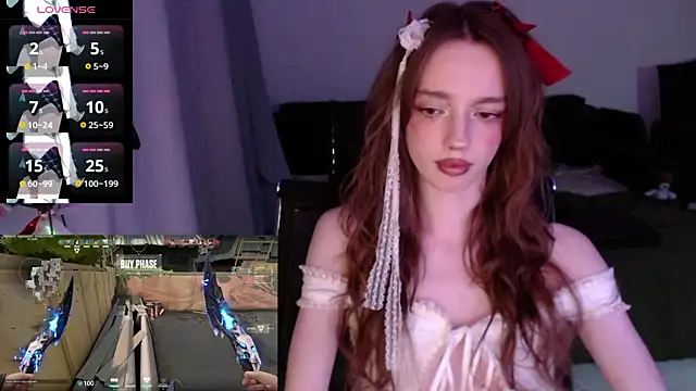 Snapshot of Weeissy chatting on March 22, 1:22 am Weeissy online show from March 22, 1:22 am