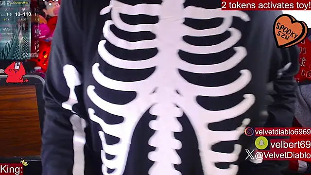 VelvetDiablo online show from October 22, 12:00 am