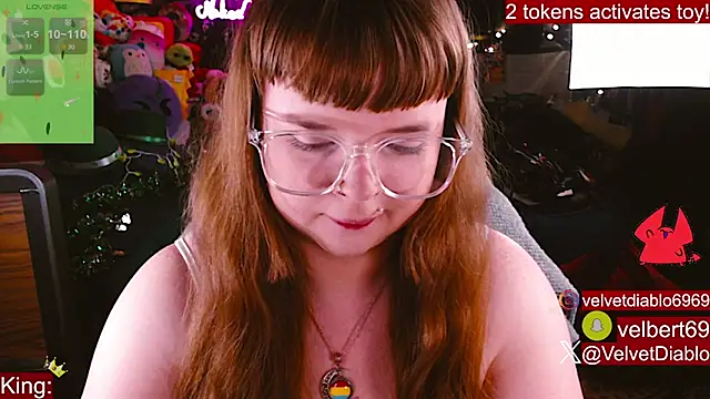 VelvetDiablo online show from March 5, 1:01 am