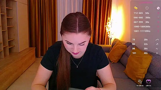  Mia Adams online show from February 7, 7:34 am